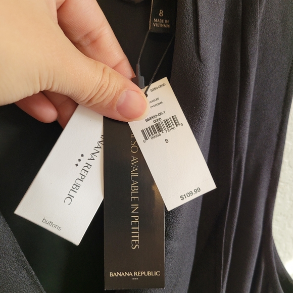 New Banana Republic Black Pant JumpSuit - Picture 13 of 13